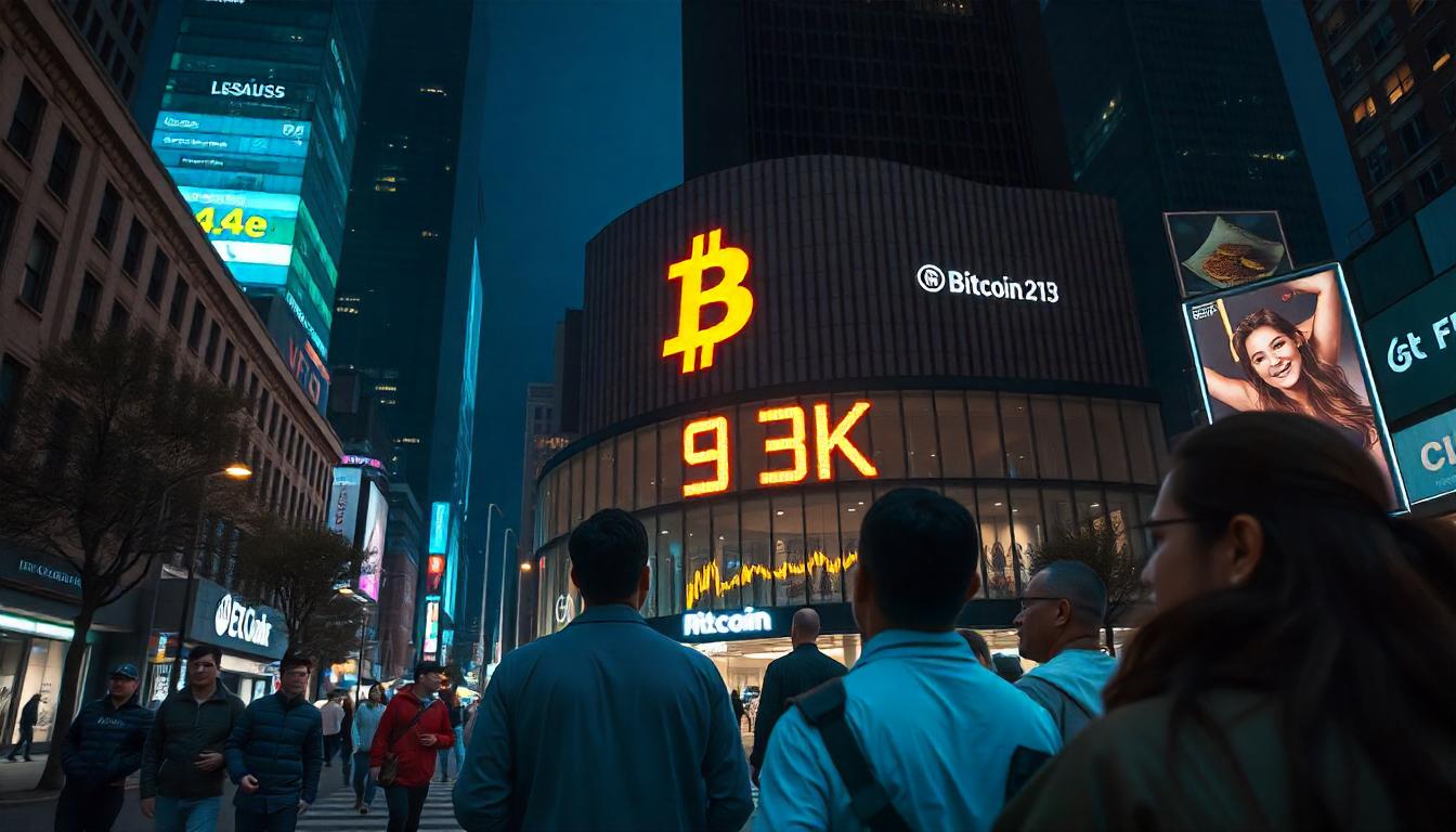 U.S. Demand Pushes Bitcoin Above $93K, Setting a New Record as Resistance Crumbles.