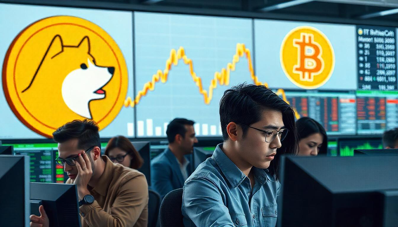 Bitcoin’s Dip to $96K Triggers 10% Drop in Dogecoin, Leading to $560M in Long Position Liquidations.